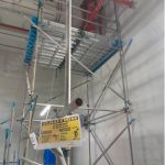 SCAFFOLD FOR MECHANICAL AND ELECTRONICS WORK 10