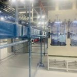 SCAFFOLD IN CLEANROOM 1