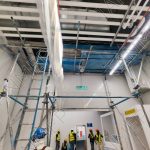 SCAFFOLD IN CLEANROOM 3