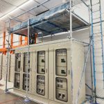 SCAFFOLD IN CLEANROOM 4