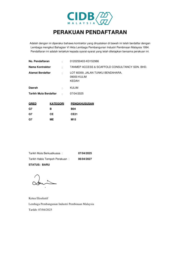 TANMEP ACCESS & SCAFFOLD CONSULTANCY SDN. BHD. cidb-1_blurred